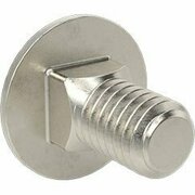 BSC PREFERRED 18-8 Stainless Steel Square-Neck Carriage Bolt 5/16-18 Thread Size 5/8 Long, 25PK 92356A117